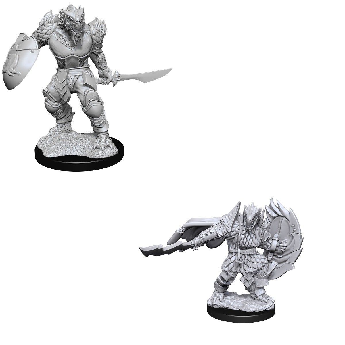 D&D Nolzurs Marvelous Unpainted Miniatures Dragonborn Fighter Male Dungeons & Dragons WizKids   