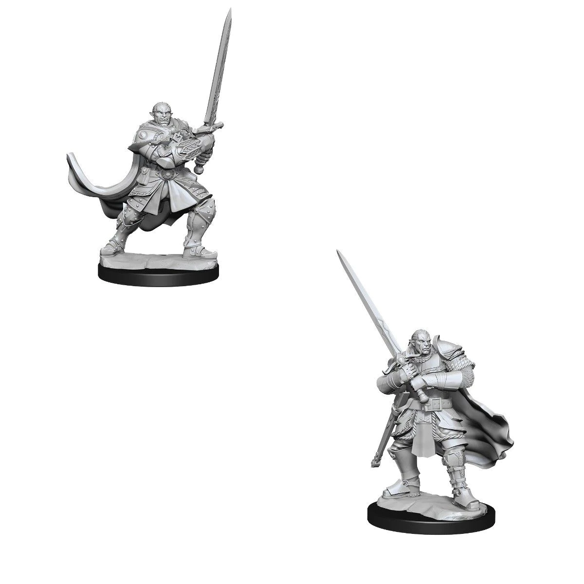 D&D Nolzurs Marvelous Unpainted Miniatures Half-Orc Paladin Male Dungeons & Dragons WizKids   