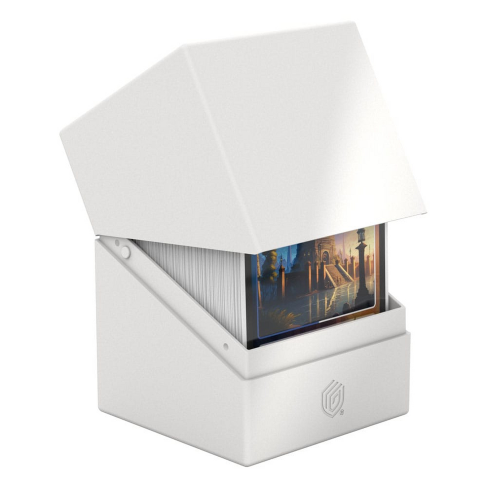 Ultimate Guard Boulder 100+ Solid White Deck Box Ultimate Guard Default Title  