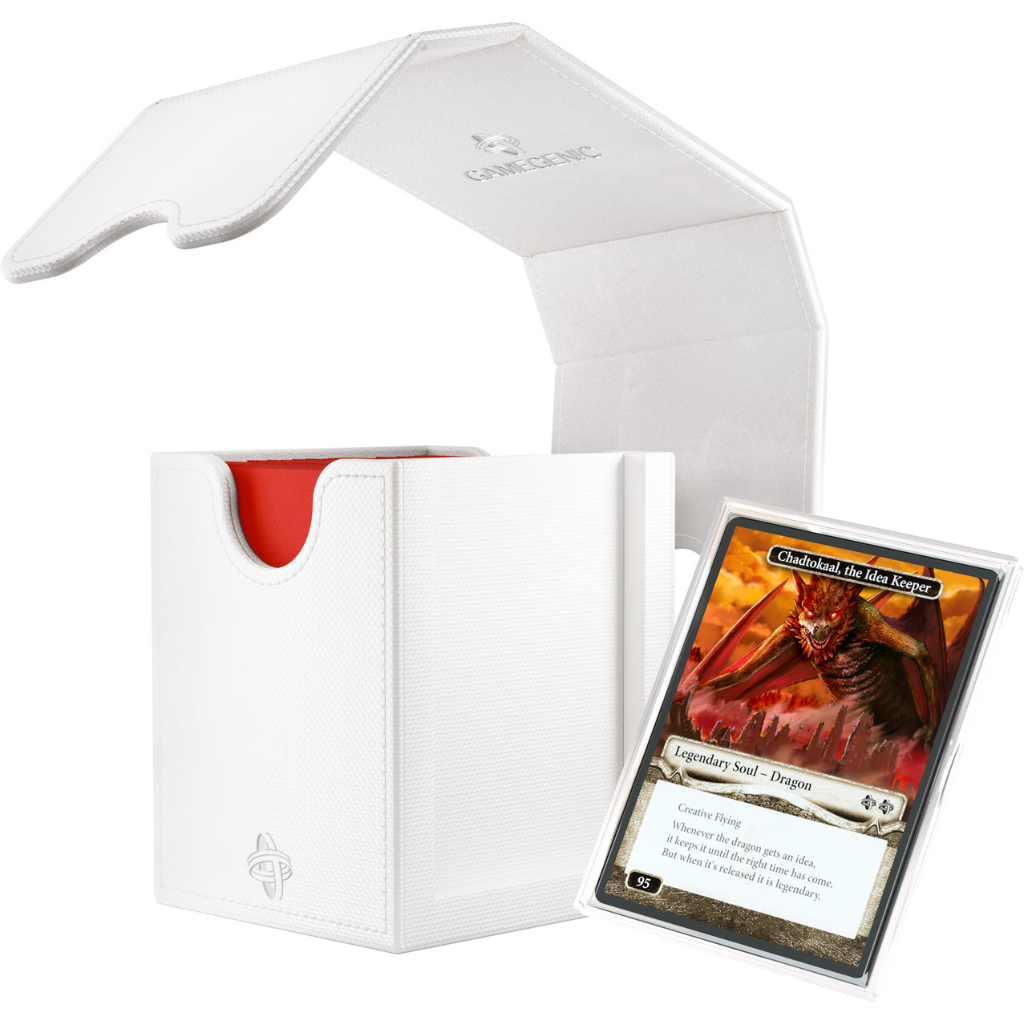 Gamegenic - White Squire PLUS XL 100+ Deck Box GameGenic   