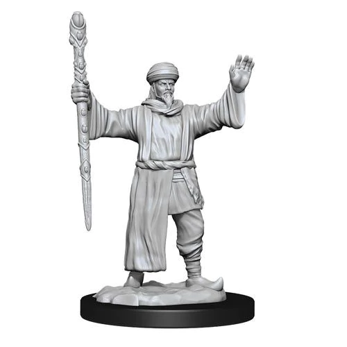 D&D Nolzurs Marvelous Unpainted Miniatures Human Wizard Male Dungeons & Dragons WizKids   