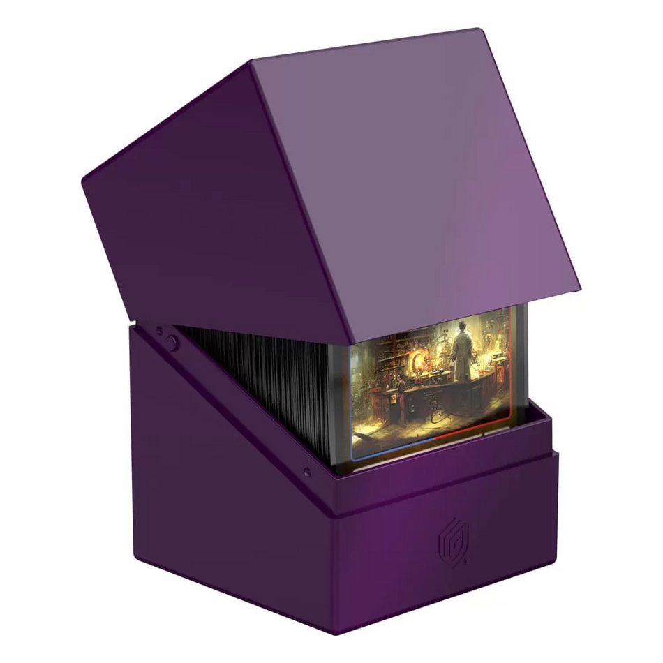 Ultimate Guard Boulder Deck Case 100+ Standard Size Purple Deck Box Deck Box Ultimate Guard Default Title  