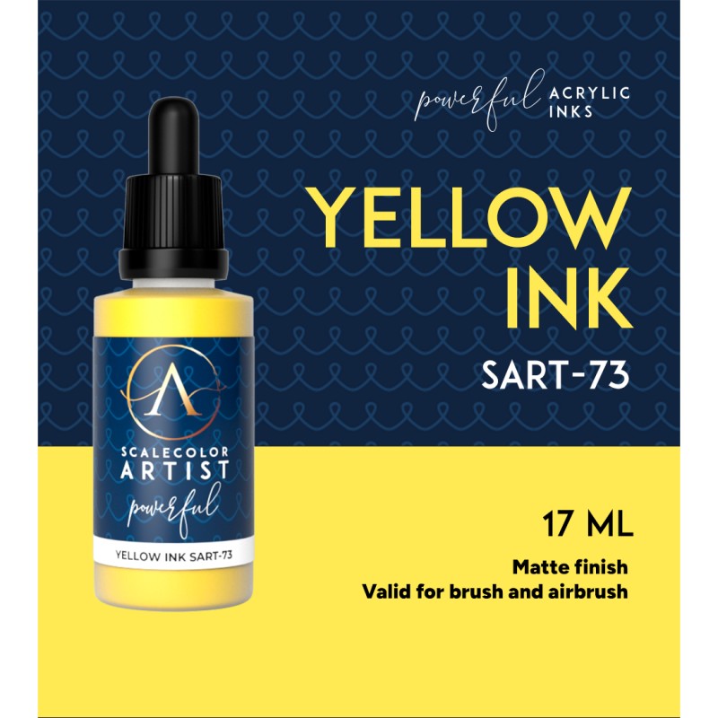 Scalecolor Artist 17ml Yellow Ink Scalecolor Artist Scale 75 Default Title  