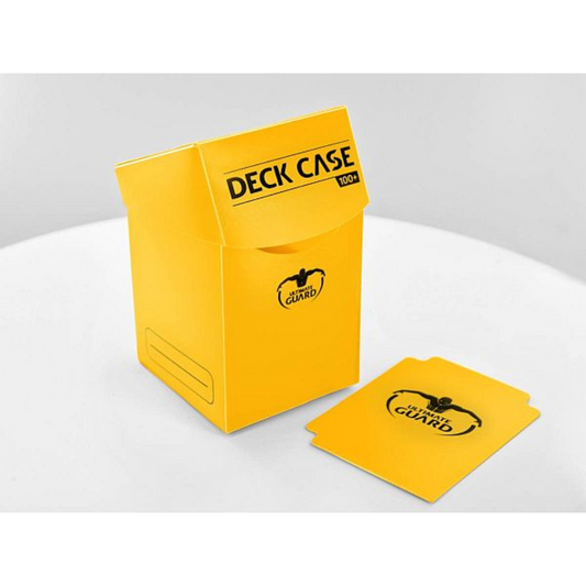 Ultimate Guard Deck Case 100+ Standard Size Yellow Deck Box Deck Box Ultimate Guard Default Title  
