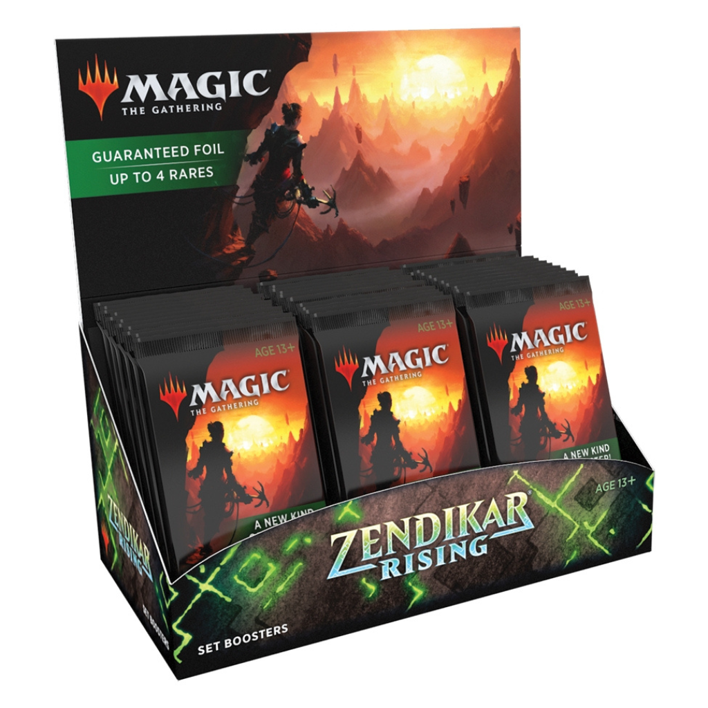 Magic Zendikar Rising Set Booster Display Magic The Gathering Wizards of the Coast Default Title  