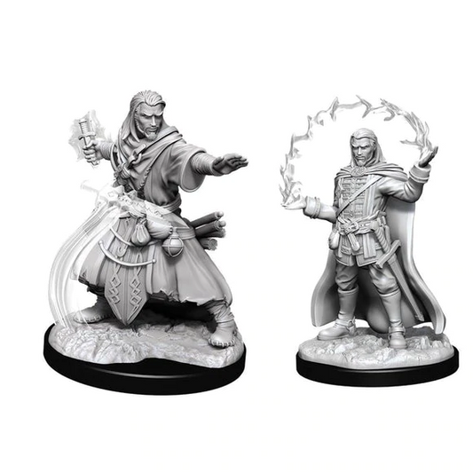 D&D Nolzurs Marvelous Unpainted Miniatures Male Human Wizard Pretend Professions & Role Playing Lets Play Games   