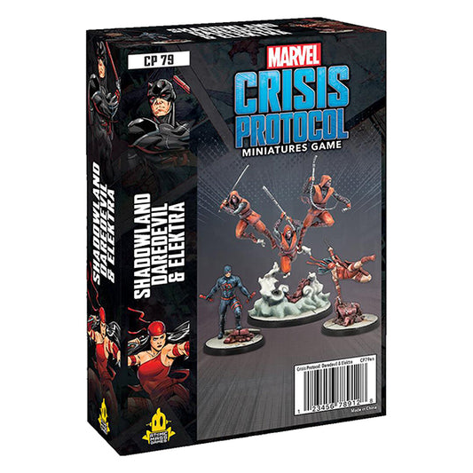 Marvel Crisis Protocol Miniatures Game Shadowland Daredevil & Elektra Marvel Crisis Protocol Lets Play Games   
