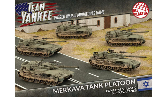 Merkava Tank Platoon (x5 Plastic) World War III Aetherworks   