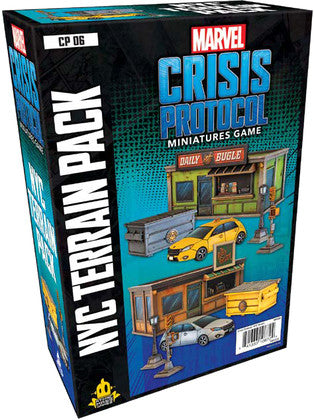 Marvel Crisis Protocol Miniatures Game NYC Terrain Pack Expansion Marvel Crisis Protocol Lets Play Games   