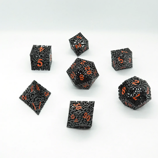 Chronicle Metal Dice Sets - Maze Chronicle RPG Dice Chronicle RPG Store Default Title  