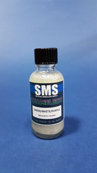 Chameleon GREEN/WHITE/PURPLE 30ml SMS Paints The Scale Modellers Supply   