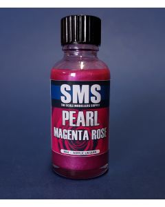 Pearl MAGENTA ROSE 30ml SMS Paints The Scale Modellers Supply   