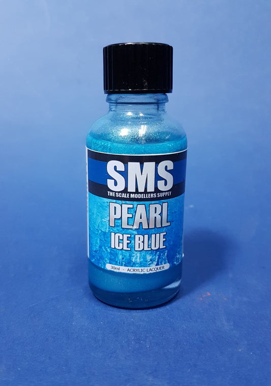 Pearl Ice Blue 30ML SMS Paints The Scale Modellers Supply   