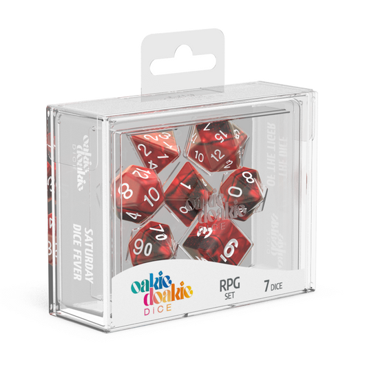 Oakie Doakie Dice RPG Set GemiDice - Vampire (7) Gaming Dice Oakie Doakie Dice   