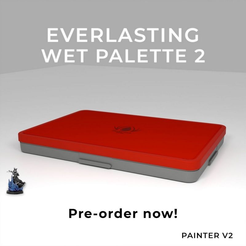 Redgrass Everlasting Wet Palette Painter V2 Tools & Materials Redgrass Games Default Title  