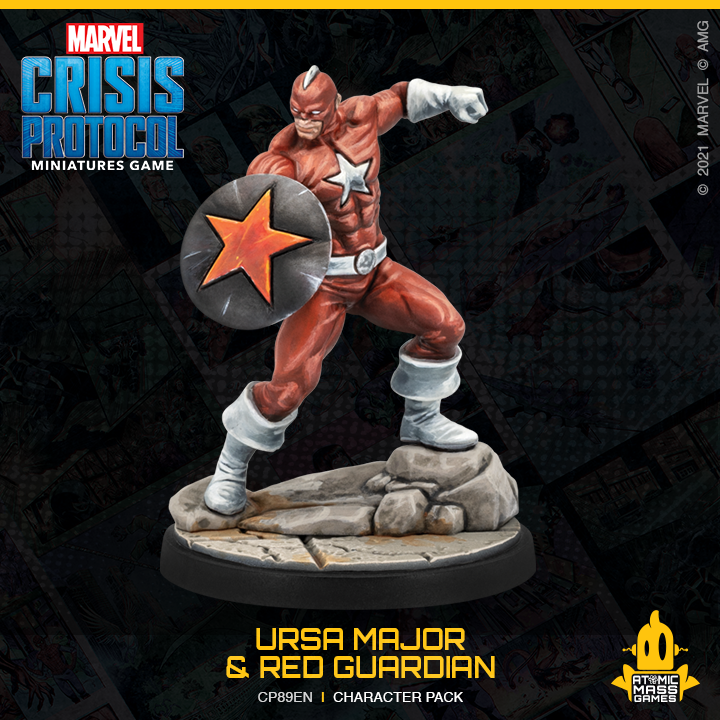 Marvel Crisis Protocol Miniatures Game Ursa Major & Red Guardian Marvel Crisis Protocol Atomic Mass Games   