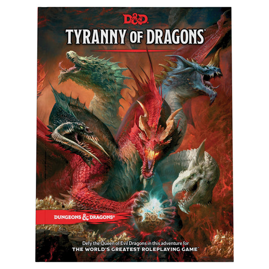 Dungeons & Dragons : Tyranny of Dragons Evergreen Cover Dungeons & Dragons Lets Play Games Default Title  