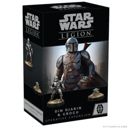 Star Wars Legion Din Djarin & Grogu Operative Expansion Star Wars Legion Fantasy Flight Games Default Title  