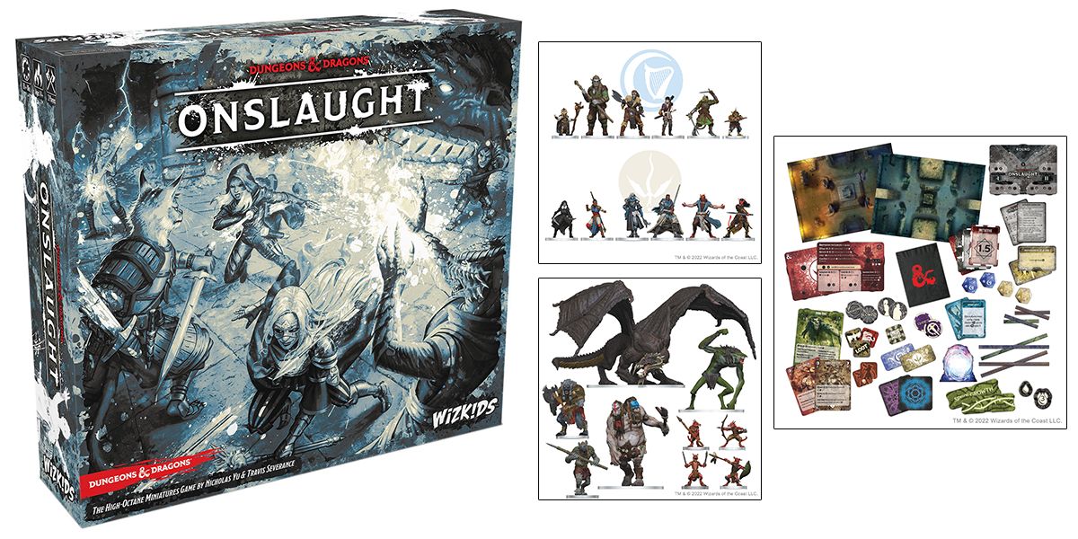 Dungeons & Dragons Onslaught Core Set Board Games CMON Default Title  