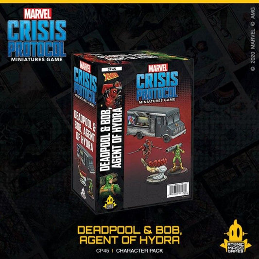 Marvel Crisis Protocol Deadpool and Bob Agent of Hydra Marvel Crisis Protocol Lets Play Games   