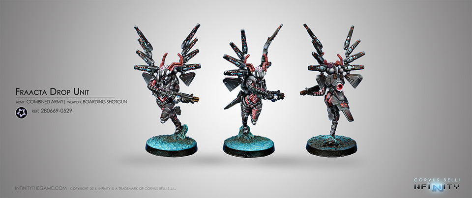 FRAACTA DROP UNIT (BOARDING SHOTGUN) 280669 Combined Army Infinity   