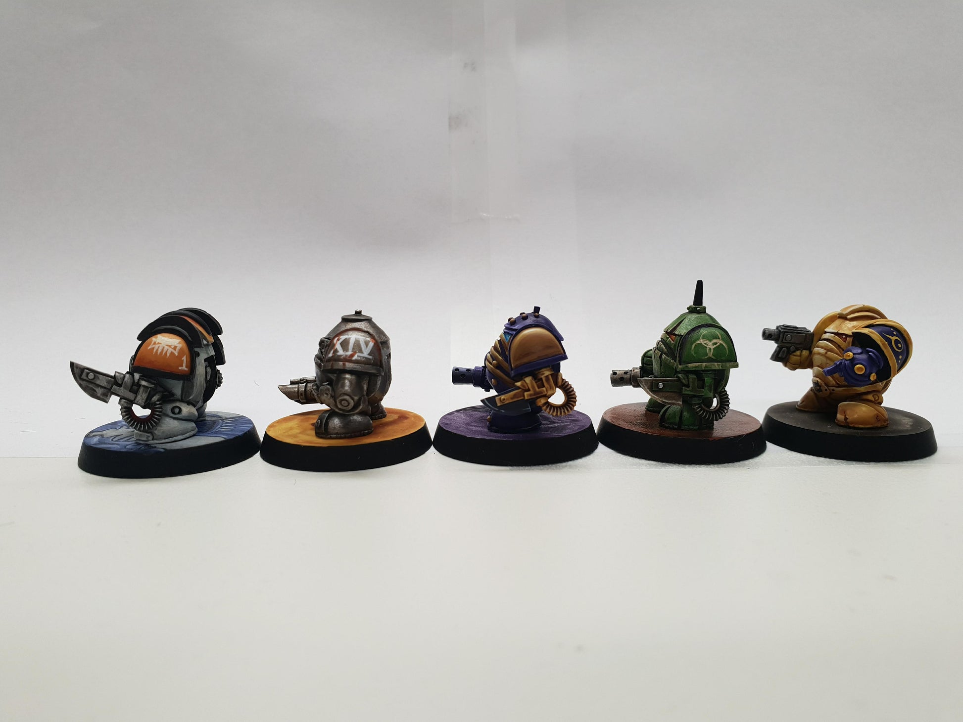 Imperial EggBots (5 figures) Eggbots Wereweevil Miniatures Inc.   