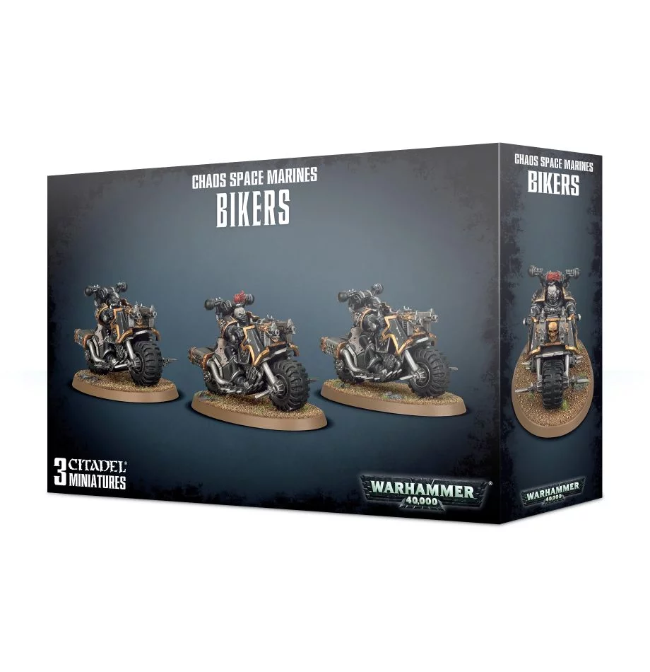 Chaos Space Marines: Chaos Bikers Chaos Space Marines Games Workshop
