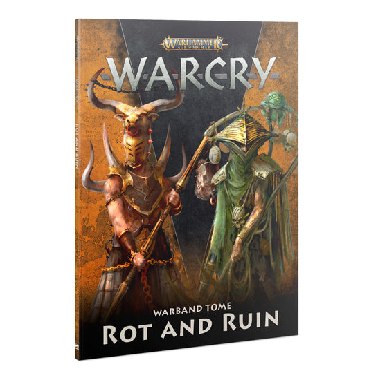 Warband Tome: Rot And Ruin (OOP) Warhammer Warcry Games Workshop   