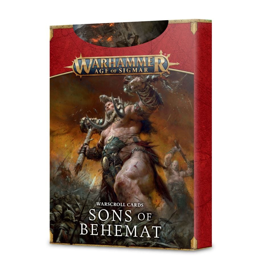 Warscroll Cards: Sons Of Behemat Sons Of Behemat Games Workshop Default Title  