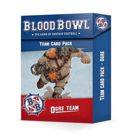 Blood Bowl Ogre Team Card Pack OOP Blood Bowl Games Workshop   