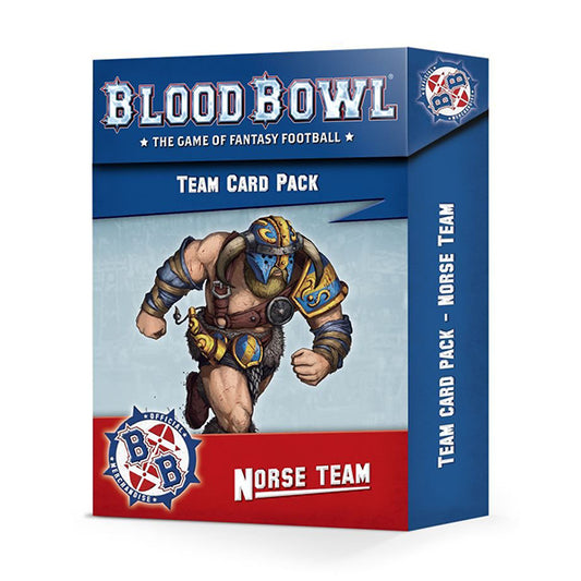 Norse Team Card Pack Blood Bowl Games Workshop   