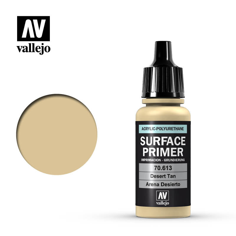 70.613 Vallejo Auxiliary Surface Primer Desert Tan Vallejo Auxiliary Vallejo   