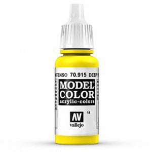 (014) 70.915 Model Color Deep Yellow Vallejo Model Color Vallejo   