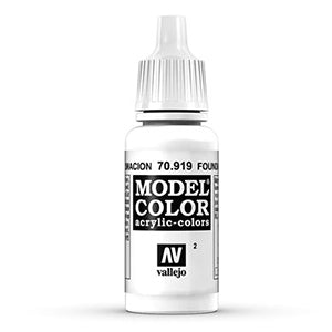 (002) 70.919 Model Color Foundation White Vallejo Model Color Vallejo   