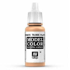 (018) 70.955 Model Color Flat Flesh Vallejo Model Color Vallejo   