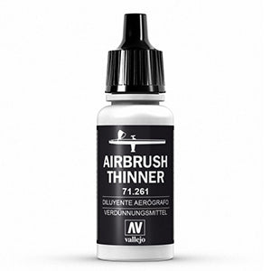71.261 Vallejo Auxiliary Airbrush Thinner 18 ml Vallejo Auxiliary Vallejo   