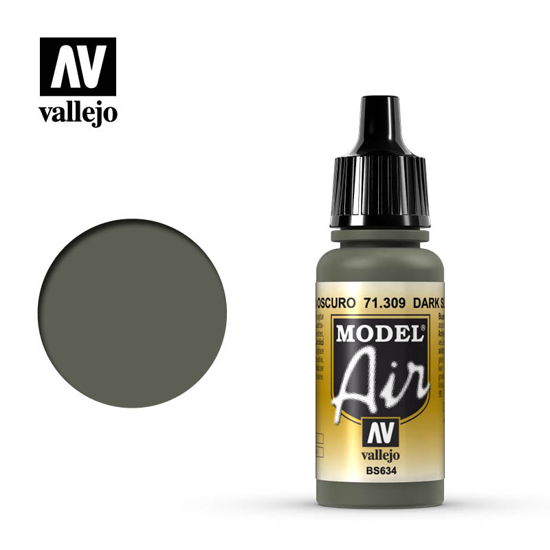 71.309 Model Air Dark Slate Grey Vallejo Model Air Vallejo   
