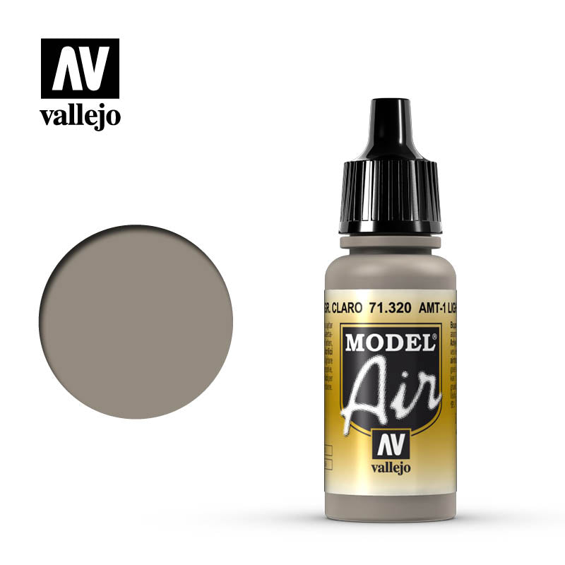71.320 Model Air AMT-1 Light Grey Brown Vallejo Model Air Vallejo   