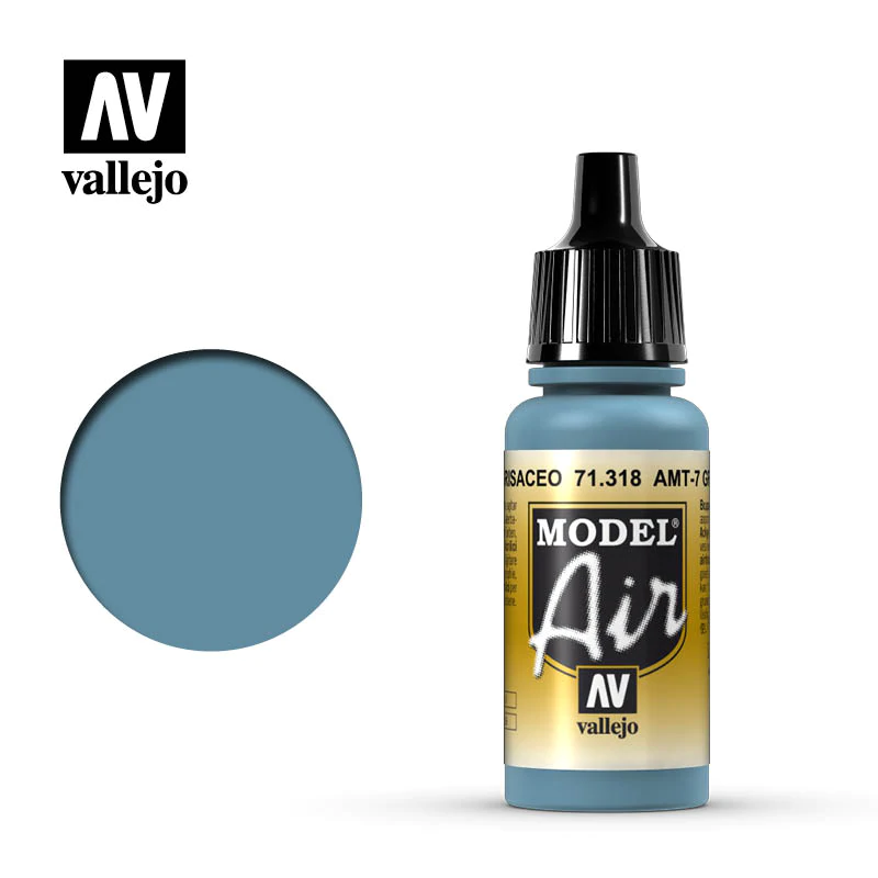 71.318 Model Air AMT-7 Greyish Blue Vallejo Model Air Vallejo   