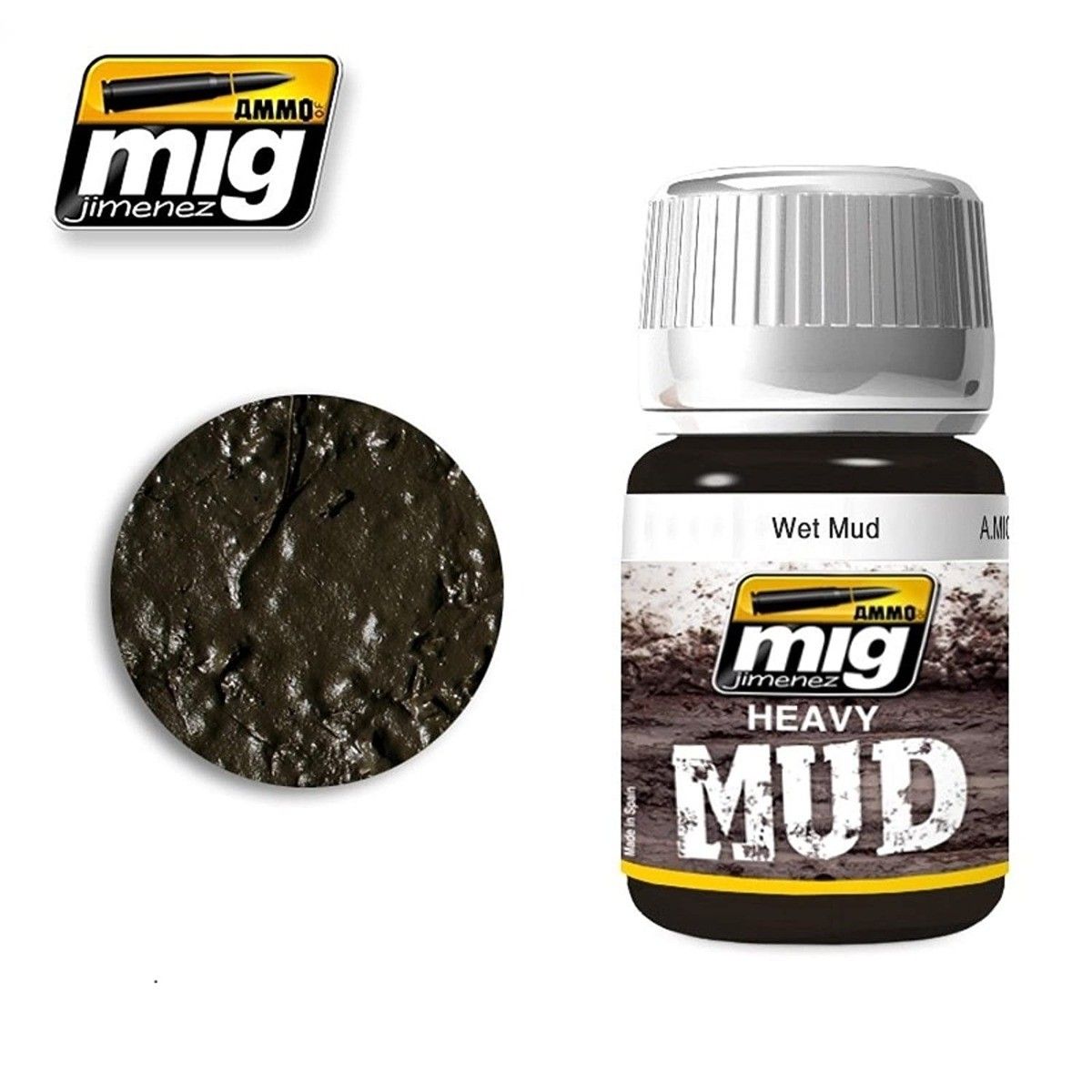 A.Mig-1705 Wet Mud MIG Weathering Ammo by MIG   