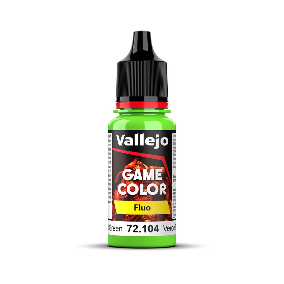 72.104 Game Color Fluo Green Vallejo Game Color Vallejo Default Title  