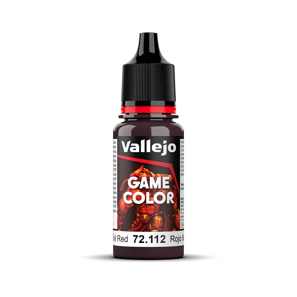 72.112 Game Colour - Evil Red  18ml Vallejo Game Color Vallejo Default Title  