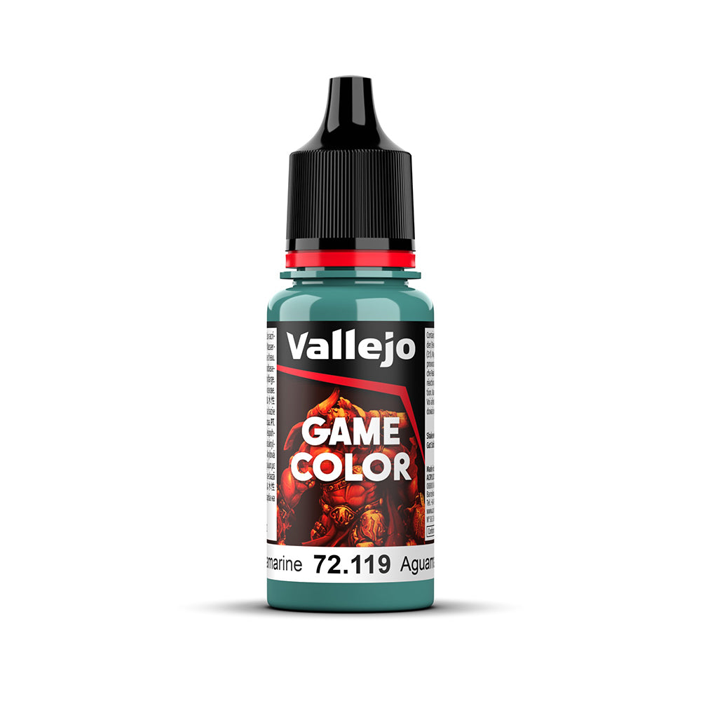 72.119 Game Colour - Aquamarine 18ml Vallejo Game Color Vallejo Default Title  