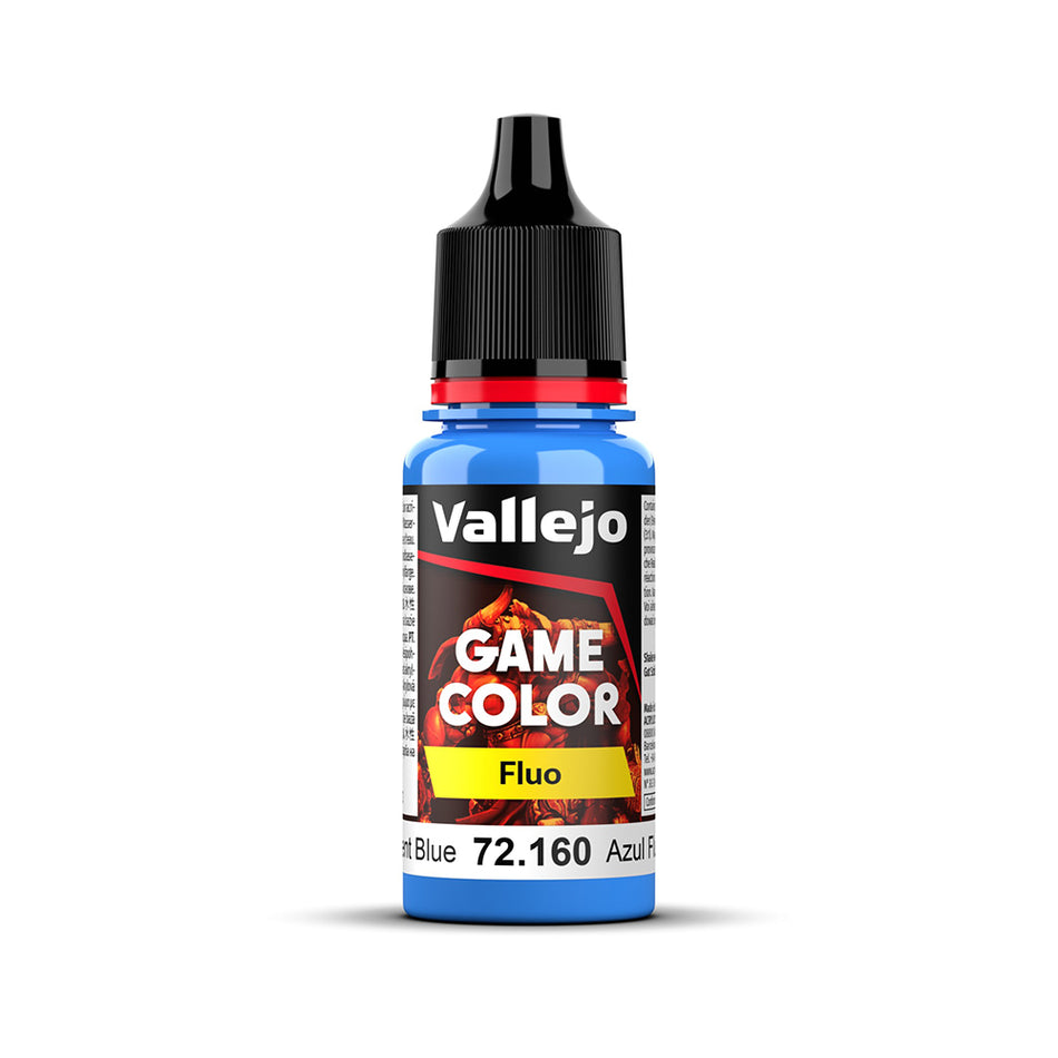 72.160 Game Colour - Fluorescent Blue 18ml Vallejo Game Color Vallejo Default Title  