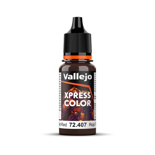 72.407 Xpress Colour - Velvet Red 18ml Vallejo Xpress Colour Vallejo Default Title  