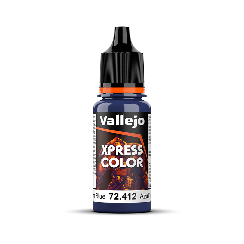 72.412 Xpress Colour - Storm Blue 18ml Vallejo Xpress Colour Vallejo Default Title  