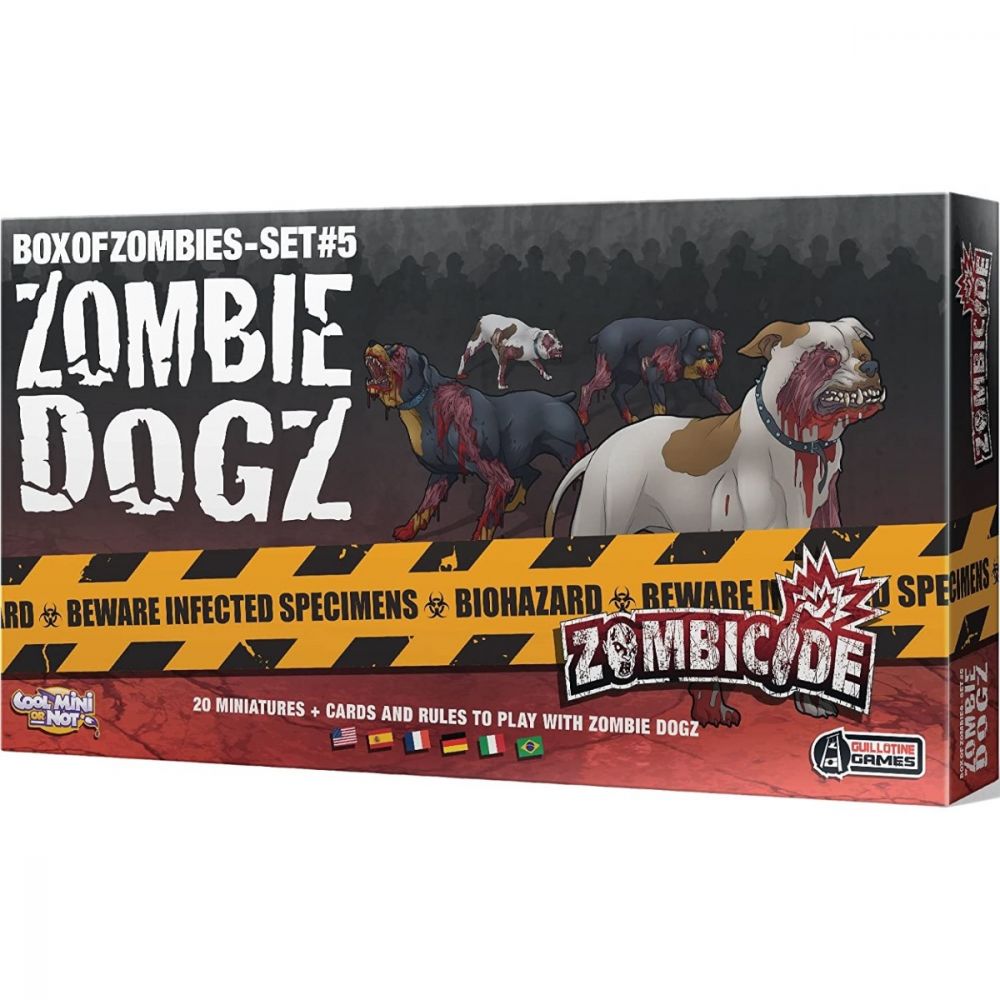 Zombicide Zombie Dogs Board Games CMON   