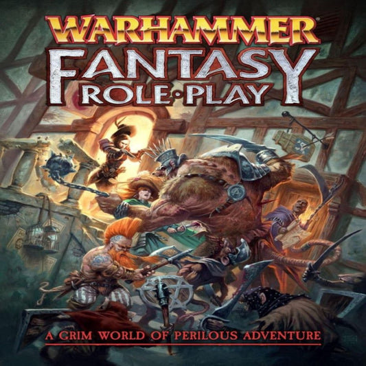 Warhammer Fantasy Roleplay 4th Edition Rulebook Books & Literature Lets Play Games Default Title  