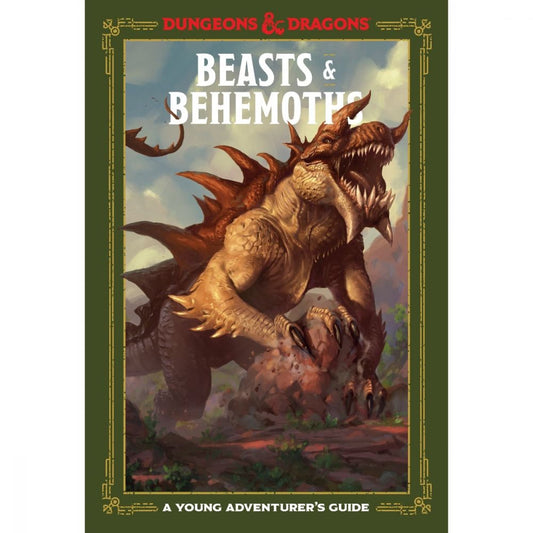 D&D Dungeons & Dragons Beasts & Behemoths A Young Adventurers Guide Books & Literature Lets Play Games   