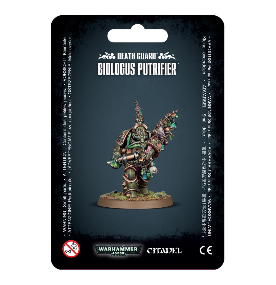 Death Guard: Biologus Putrifier Death Guard Games Workshop